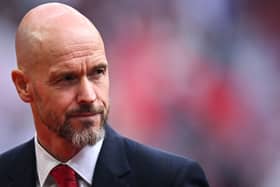 Manchester United's Dutch manager Erik ten Hag
