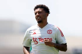 Jadon Sancho could return to Manchester United training