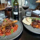 Some of the food and drink we got stuck into as part of Embankment Kitchen's new summer menu. 