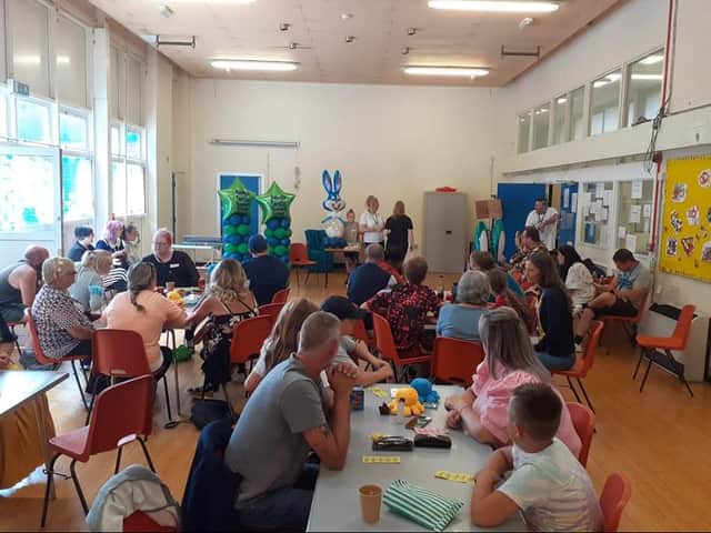 A session of the Manchester Tourette’s Support Group