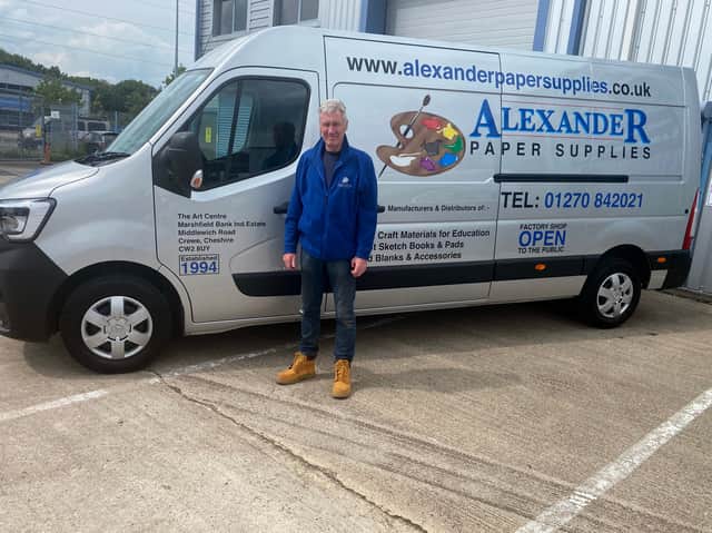 Sandy Cowen of Alexander Paper Supplies