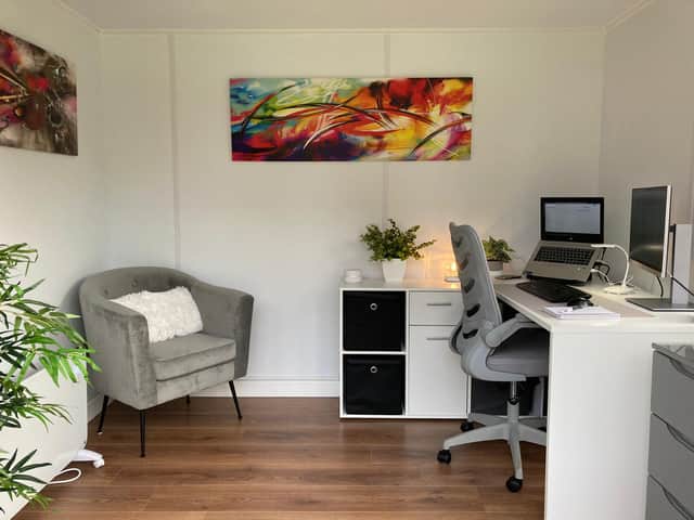 A garden office