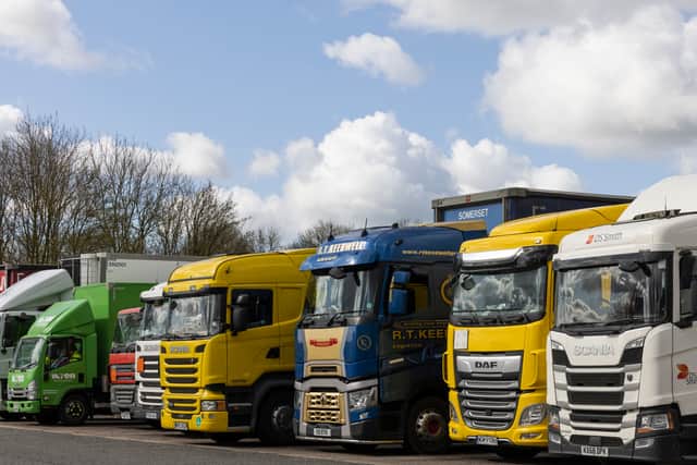 The road haulage industry is looking at recruiting more HGV drivers (Photo by Dan Kitwood/Getty Images)