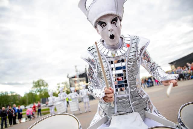 Street theatre by Ritvars Pujats