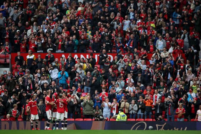 A pre-season friendly match between Manchester United and Everton at Old Trafford on 7 August, 2021 Credit: Getty