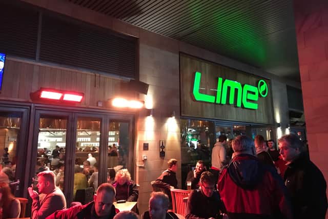 Limebar at Media City. Credit: Lime Bar.