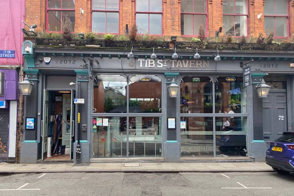 Tib Street Tavern. Credit: JPI Media