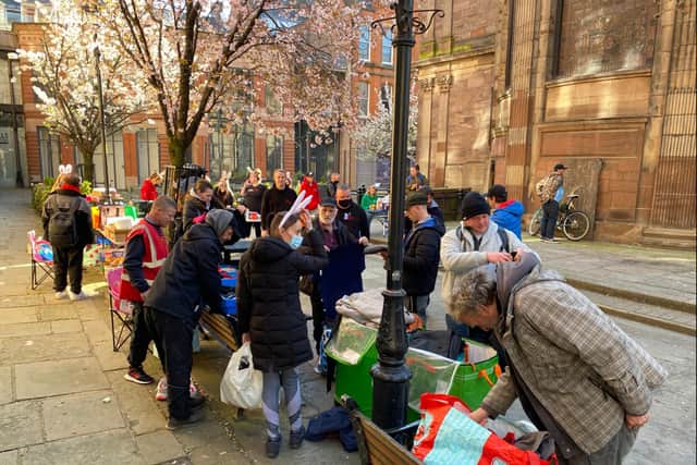 Two Brews working to support rough sleepers in Manchester