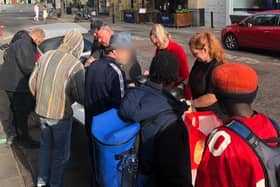 Two Brews volunteers in Manchester