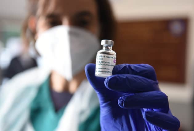 A Covid-19 vaccine being prepared