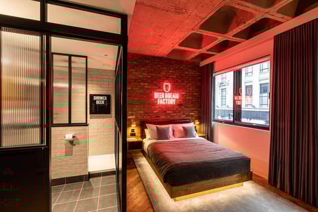 Beer literally on tap in the bedrooms at BrewDog’s new Manchester hotel
