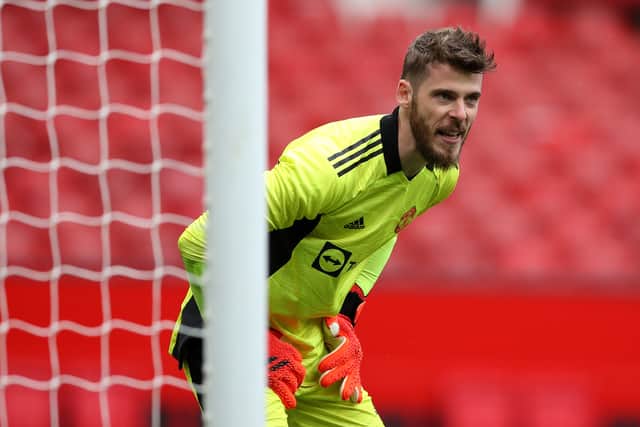 David de Gea will likely play against Leeds. Credit: Getty.