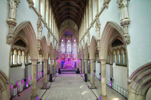 The Great Nave of The Monastery in Gorton