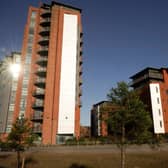 The City Gate residential complex in Manchester. Photo by Christopher Furlong/Getty Images