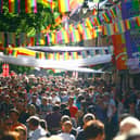 Manchester Gay Village during Pride weekend. Photo: Nathan Cox/Getty Images