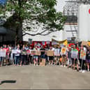 A Manchester Cladiators protest. Photo: Manchester Cladiators