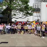 A Manchester Cladiators protest. Photo: Manchester Cladiators