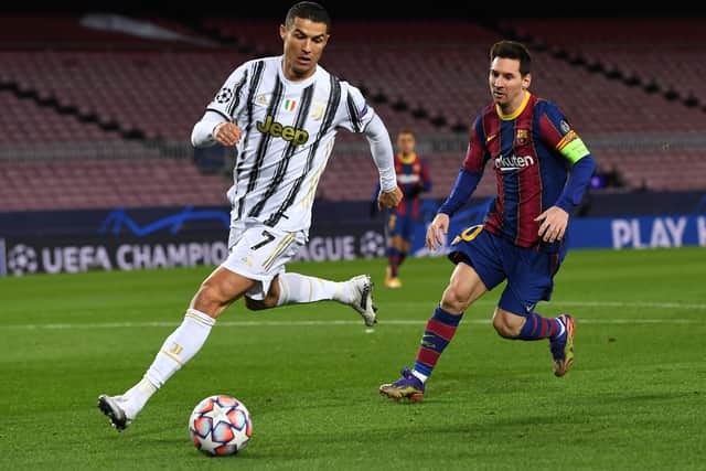 Are Ronaldo and Messi about to play in the same team? (Pic: Getty)