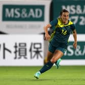 Hayley Raso playing for Australia in the Olympics. Credit: Getty.