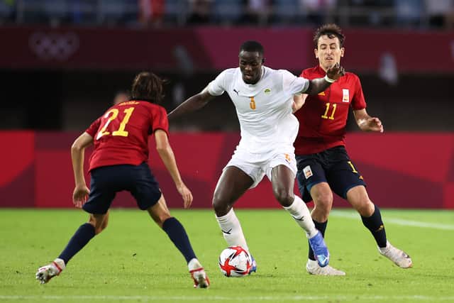 Ivory Coast were eliminated at the last-16 stage of the Olympics, losing to Spain. Credit: Getty.