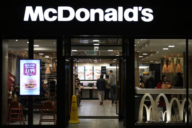McDonalds   Credit: Getty Images