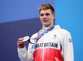 Duncan Scott of Team Great Britain picks up silver for the Men’s 200m Individual Medley Final at the Tokyo 2020 Olympic Games. (Photo by Maddie Meyer/Getty Images)