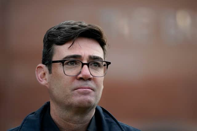 Greater Manchester Mayor Andy Burnham. Photo by Christopher Furlong/Getty Images