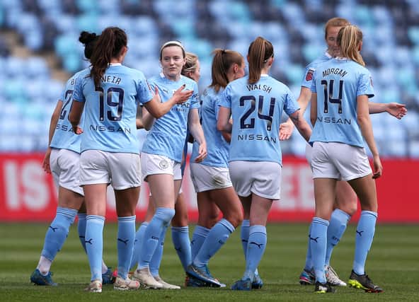 Manchester City Women. Credit: Getty.