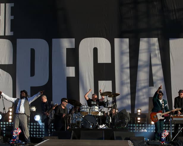 The Specials performing at the BT London Live - Closing Ceremony Photo: ANDREW COWIE/AFP/GettyImages
