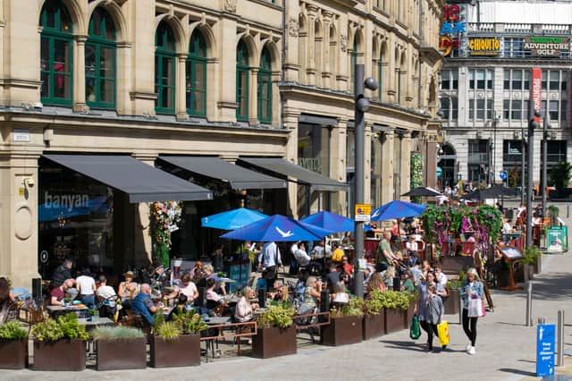 <p>Will we be able to eat and drink outside is the big question? Credit: Shutterstock</p>