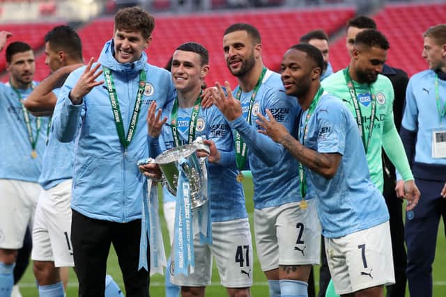 City have won the cup in all of the last four seasons.