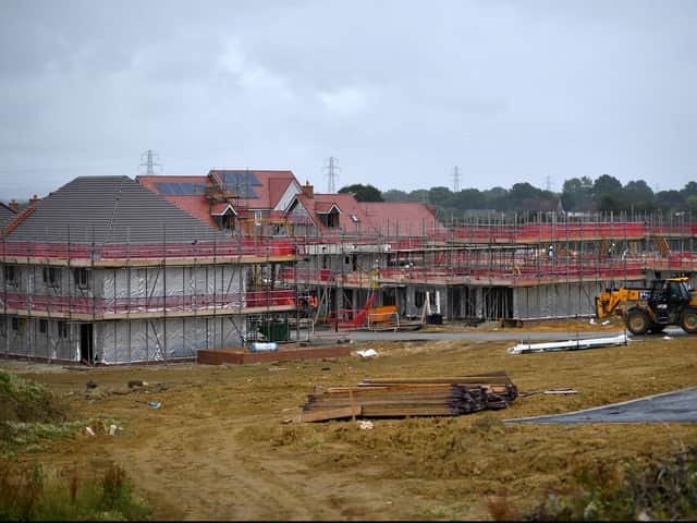 A new build housing development. Photo: Ben Stansall/AFP via Getty Images