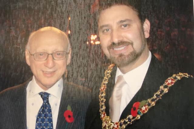 Afzal Khan during his year as Lord Mayor of Manchester