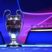 Champions League trophy. Credit: Getty.