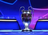 Champions League trophy. Credit: Getty.