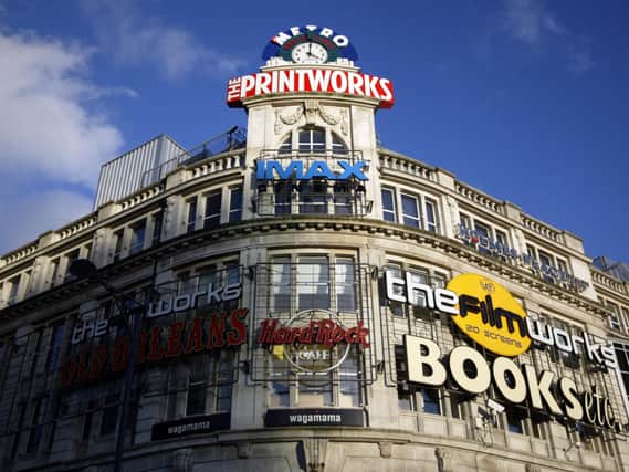The Printworks complex in central Manchester. Photo by Gary M. Prior/Getty Images 