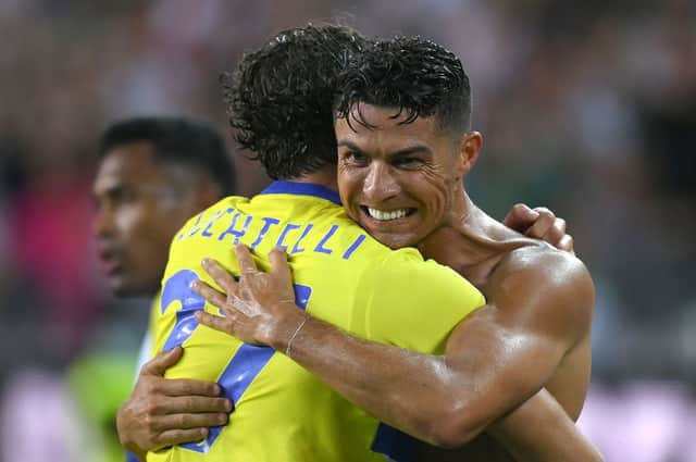 <p>Cristiano Ronaldo on August 22 Credit: Getty Images</p>