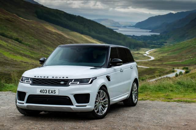 Range Rover and Land Rover models were among the most targeted, according to Tracker