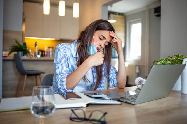 <p>Covid symptoms Credit: Shutterstock</p>