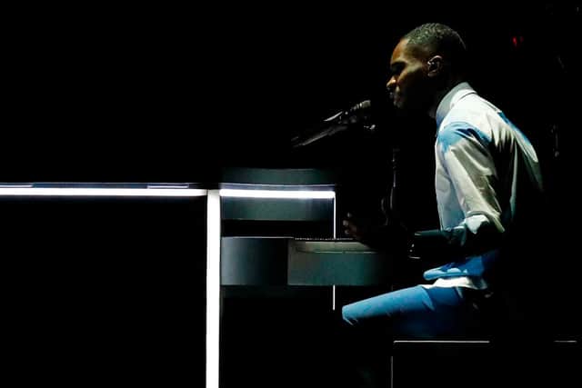 Award winning rapper Dave is due to perform Credit: AFP via Getty Images