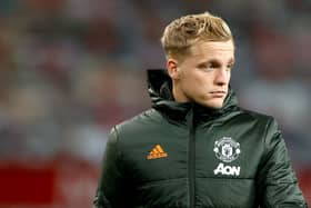 Manchester United midfielder Donny van de Beek. Picture: Phil Noble - Pool/Getty Images