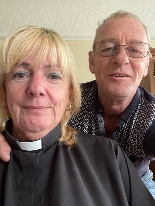 Dave Jackson and wife Christine