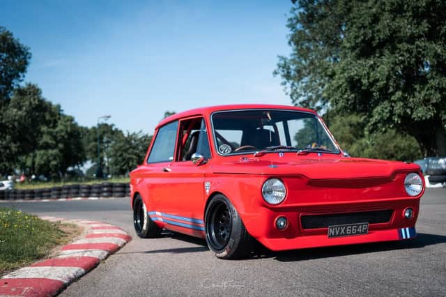 James William’s modified Hillman Imp was among the 2020 UK finalists