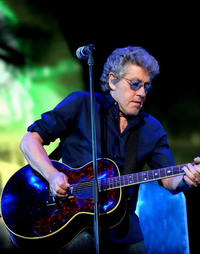 <p>Roger Daltrey of the Who  Credit: Shutterstock</p>