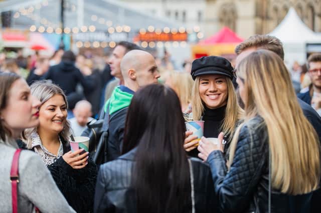 The Hub at the food festival