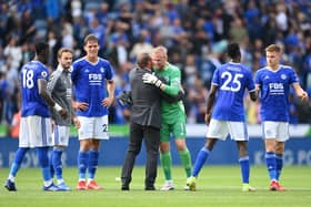 Leicester City team. Credit: Getty.