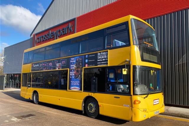 A Belle Vue Manchester bus