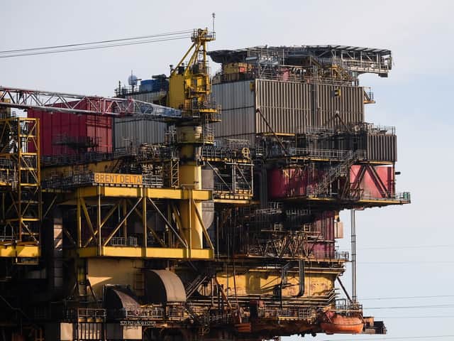 An oil rig. Photo: Ian Forsyth/Getty Images