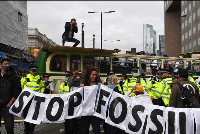 Extinction Rebellion has called for immediate halts to fossil fuel use. Photo: Chris J Ratcliffe/Getty Images 