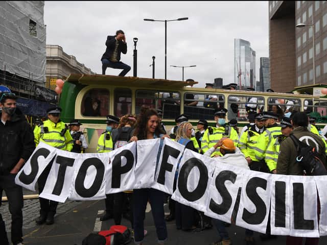 Extinction Rebellion has called for immediate halts to fossil fuel use. Photo: Chris J Ratcliffe/Getty Images 
